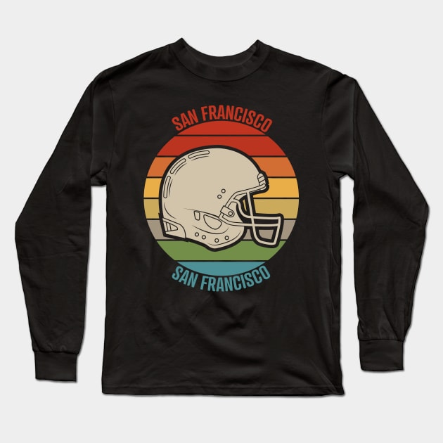 San Francisco 49ers Long Sleeve T-Shirt by lakokakr